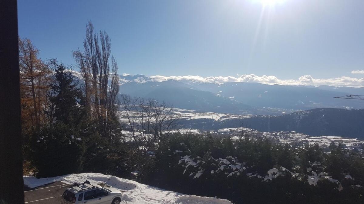 Studio Avec Vue Panoramique Sur La Montagne Font-Romeu-Odeillo-Via Exteriör bild