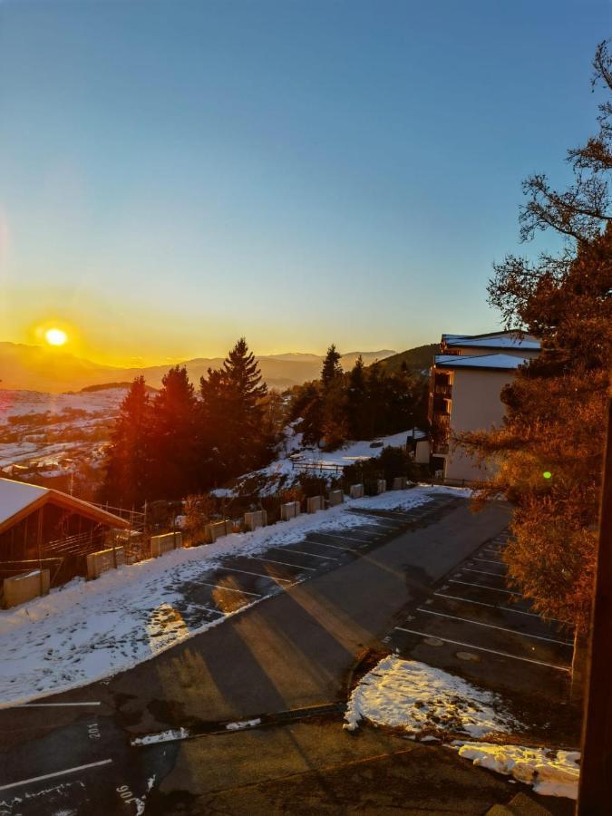Studio Avec Vue Panoramique Sur La Montagne Font-Romeu-Odeillo-Via Exteriör bild