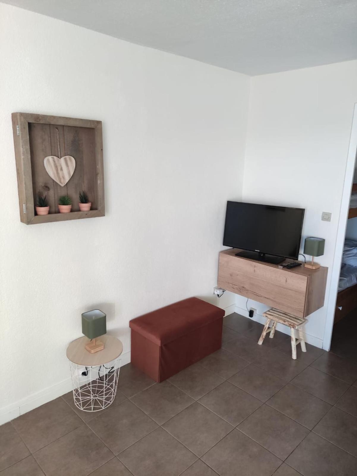 Studio Avec Vue Panoramique Sur La Montagne Font-Romeu-Odeillo-Via Exteriör bild